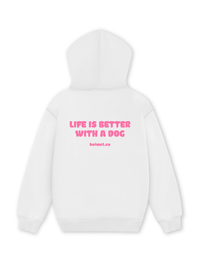 Áo Hoodie Nỉ Hai Da Life Is Better With A Dog