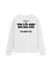 Áo Dài Tay Xin Lỗi Anh