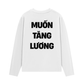 Áo Dài Tay Muốn Tăng Lương