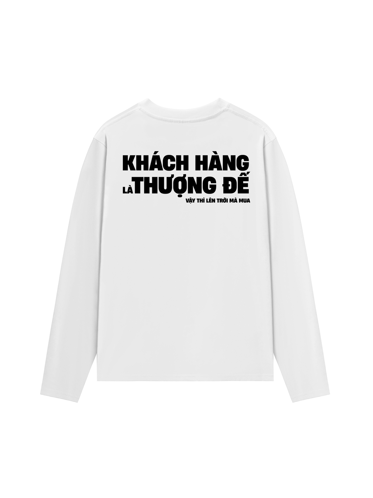 Áo Dài Tay Khách Hàng Là Thượng Đế