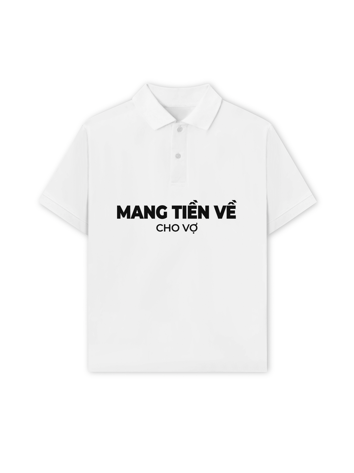 Áo Polo Relaxed Fit Mang Tiền Về Cho Vợ