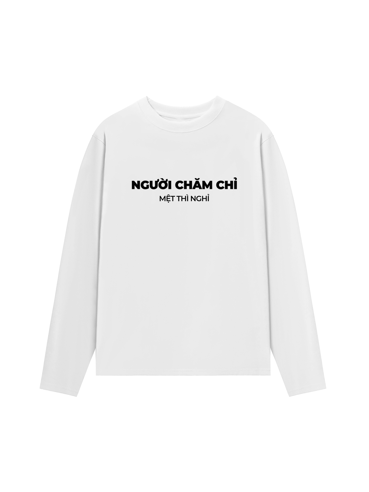 Áo Dài Tay Người Chăm Chỉ