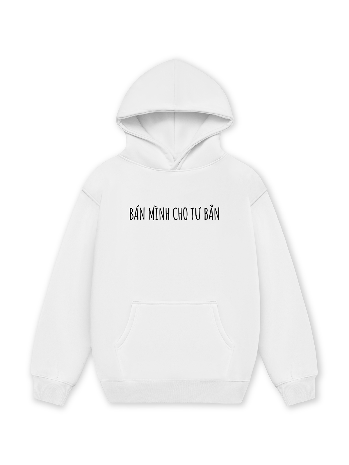 Áo Hoodie Nỉ Hai Da Bán Mình Cho Tư Bản