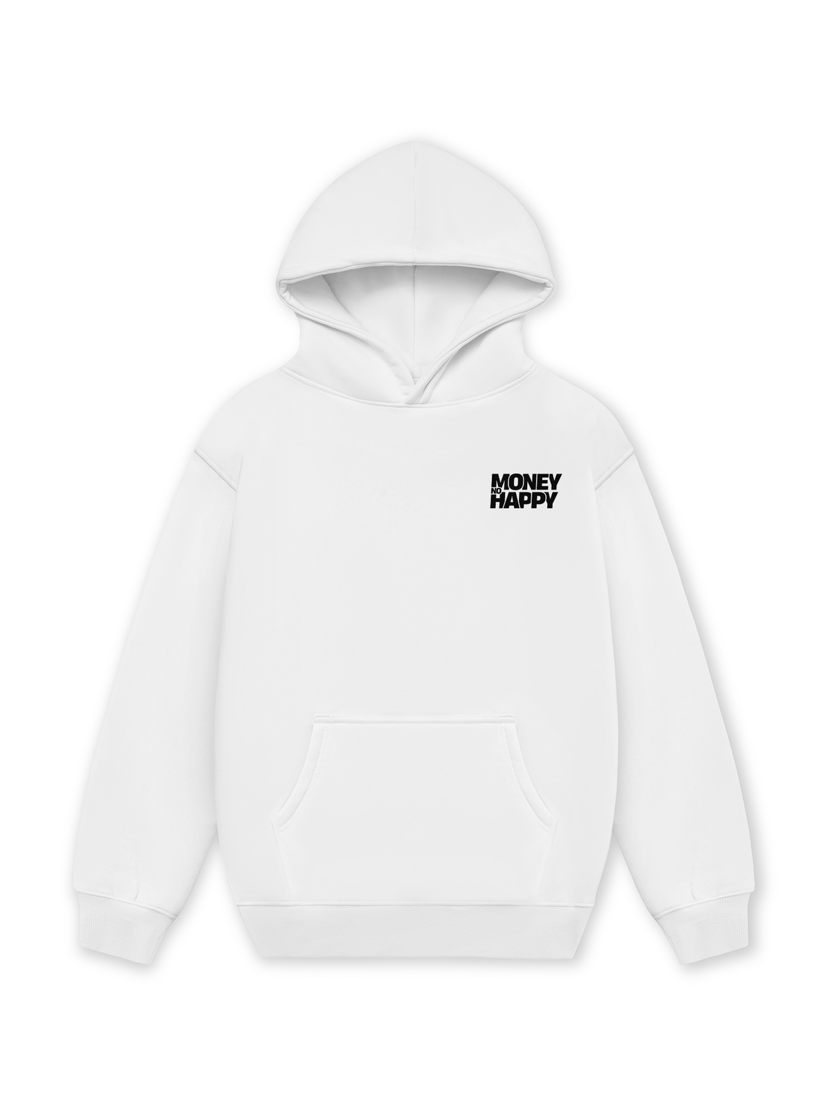 Áo Hoodie Nỉ Hai Da No Money No Happy