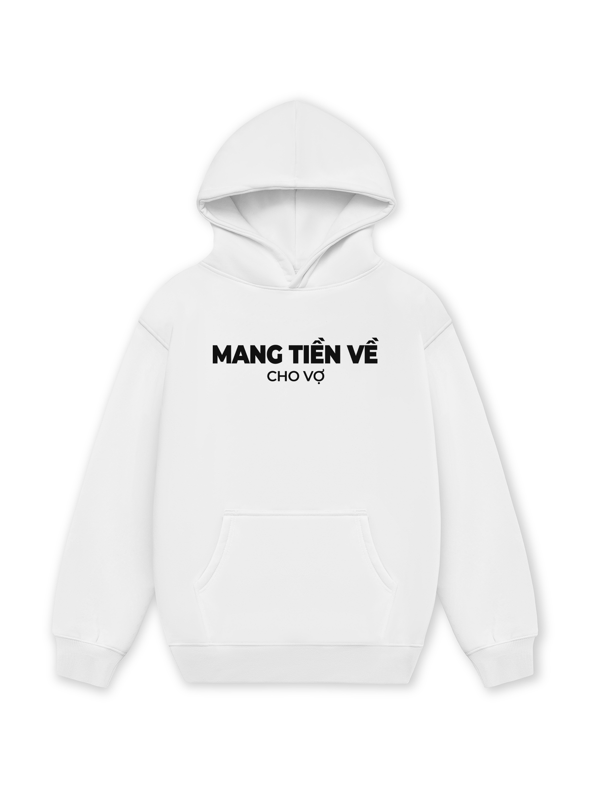Áo Hoodie Nỉ Hai Da Mang Tiền Về Cho Vợ