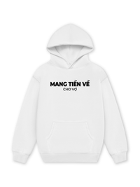 Áo Hoodie Nỉ Hai Da Mang Tiền Về Cho Vợ