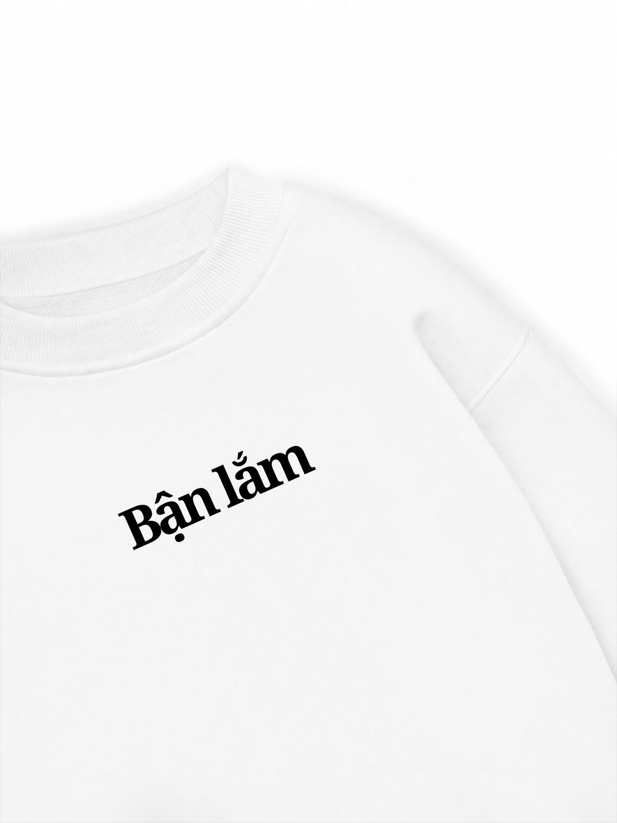 Áo Sweater Nỉ Hai Da Bận Lắm