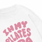 Áo Sweater Nỉ Hai Da In My Pilates Era