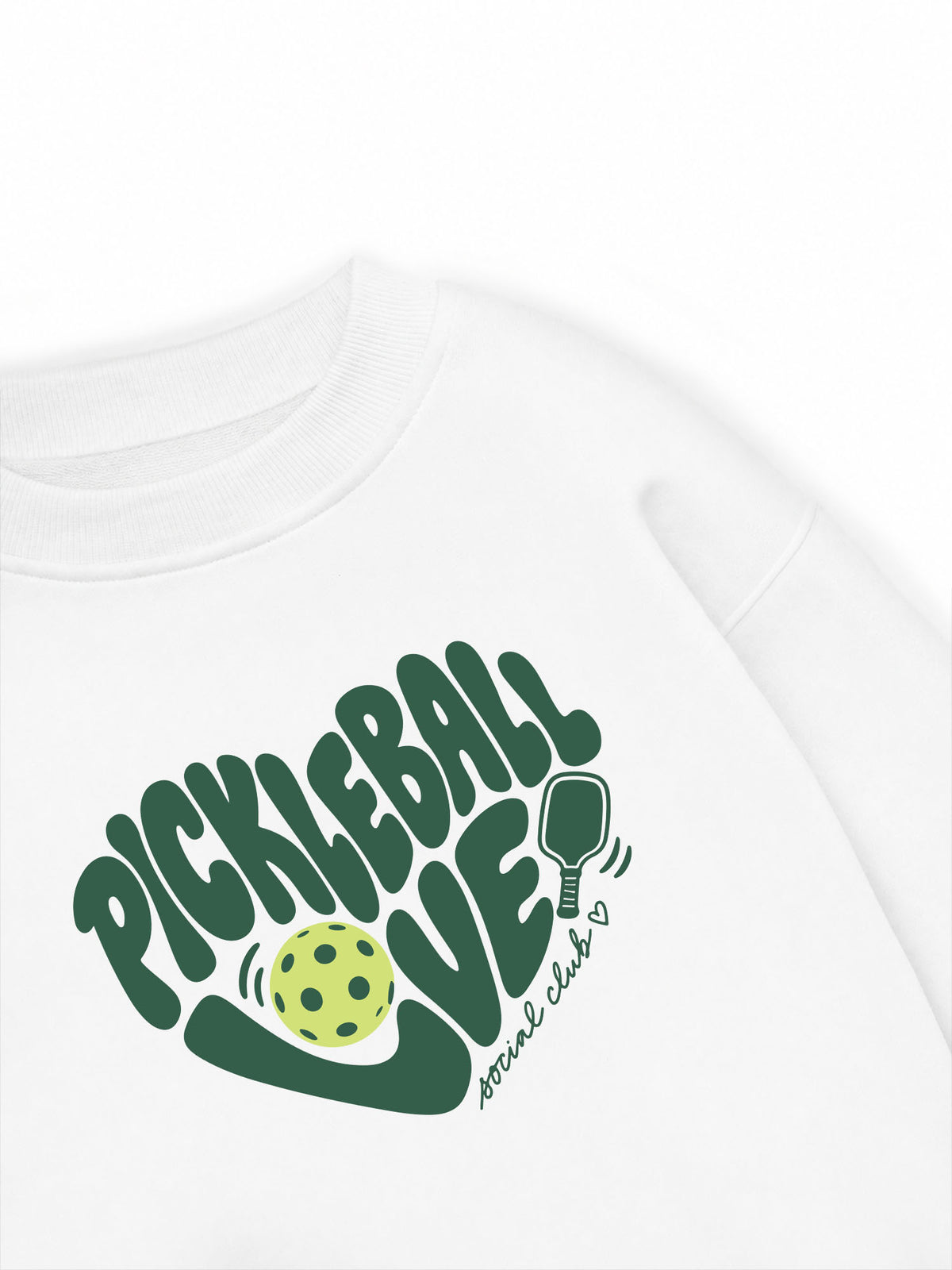 Áo SWeater Nỉ Hai Da Love Pickleball