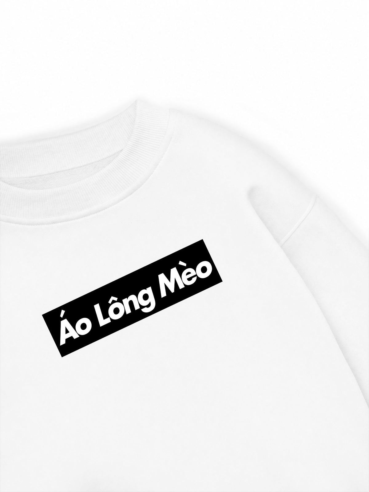 Áo Sweater Nỉ Hai Da Áo Lông Mèo