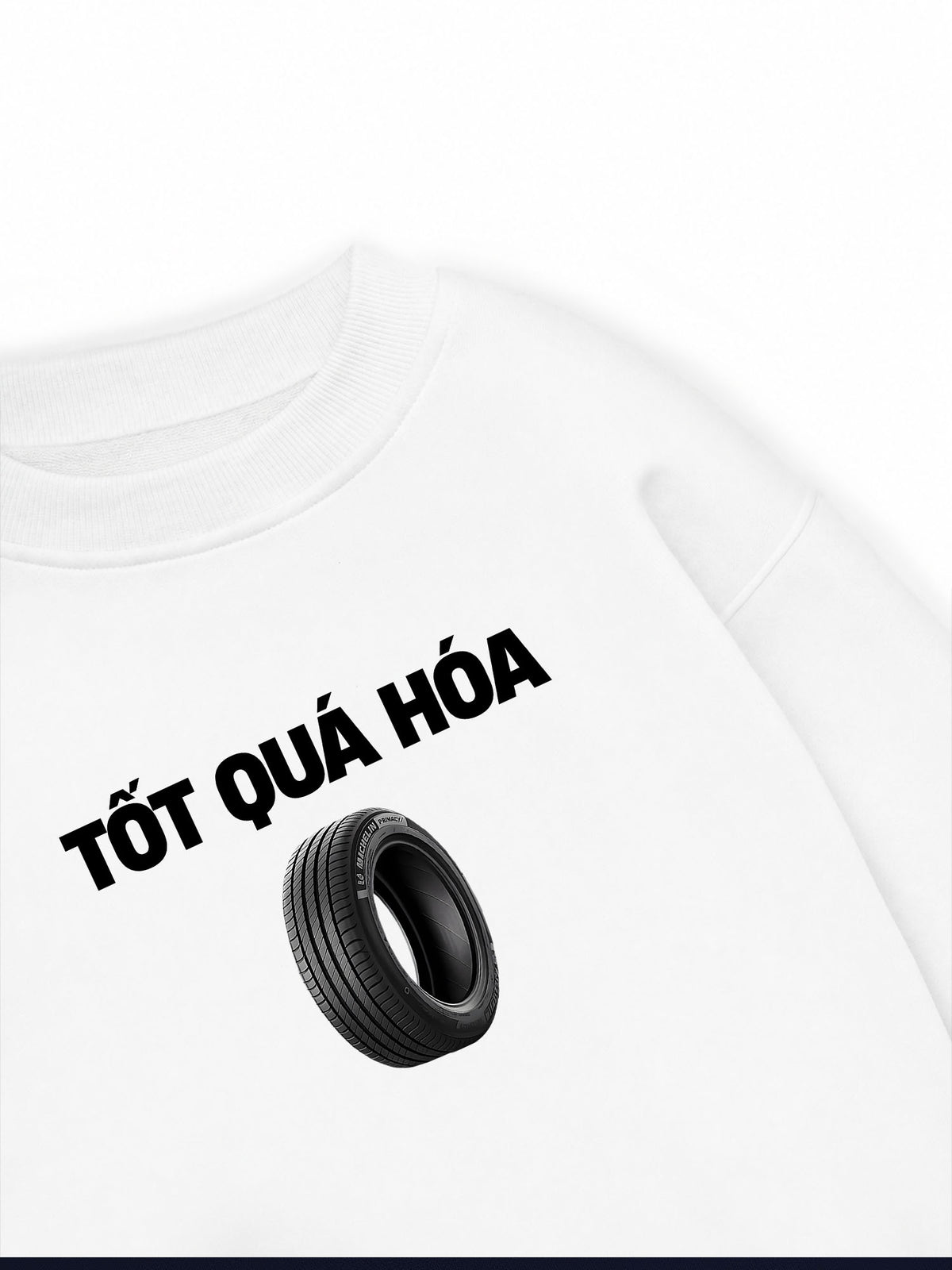 Áo Sweater Nỉ Hai Da Tốt Quá Hóa Lốp