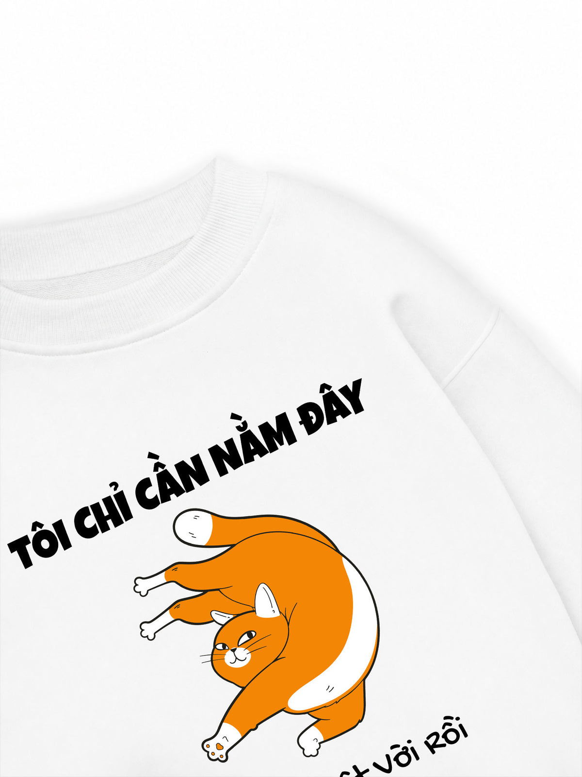 Áo Sweater Nỉ Hai Da Nằm Là Đã Tuyệt Vời