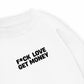 Áo Sweater Nỉ Hai Da Fuck Love Get Money