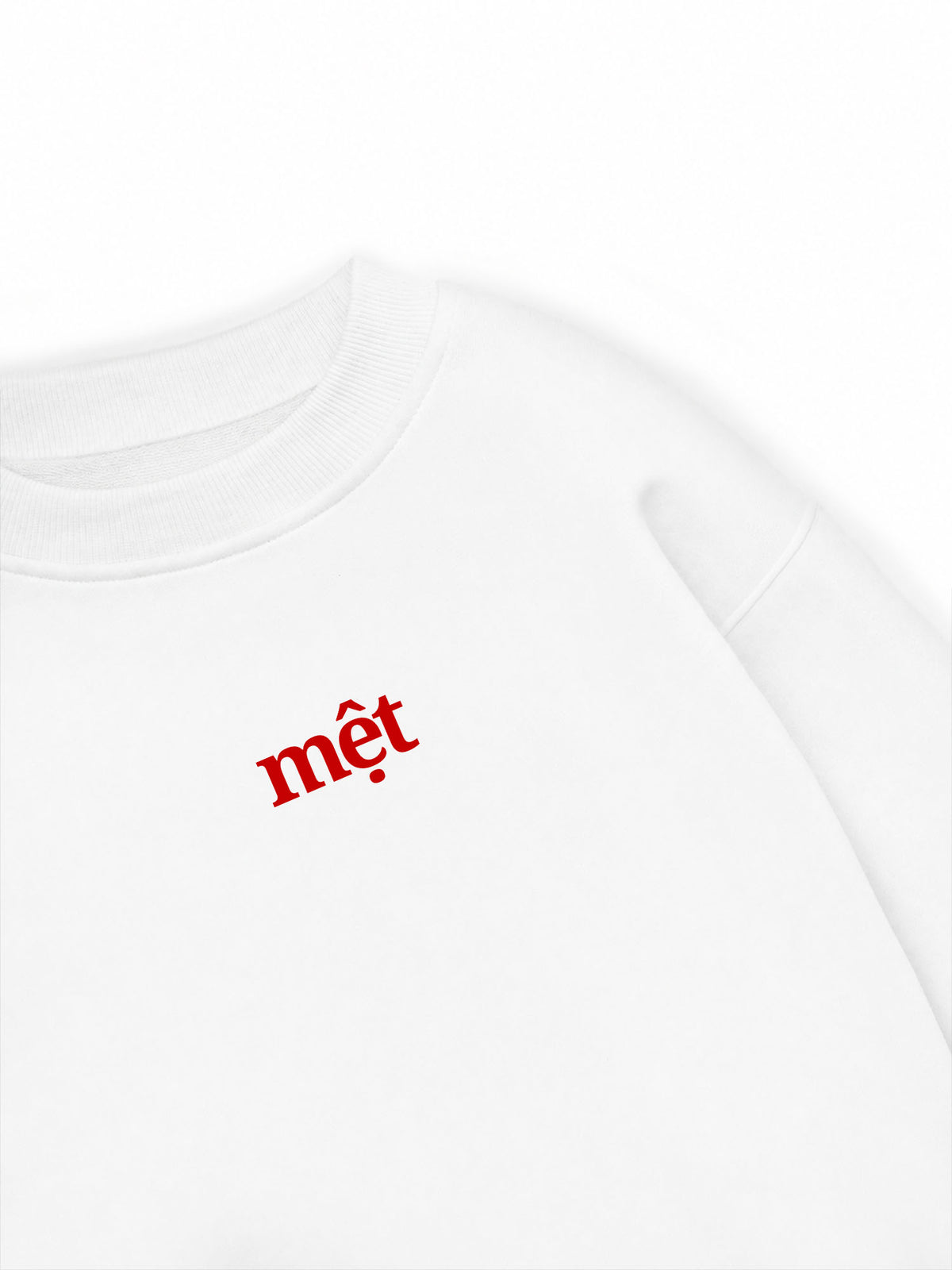 Áo Sweater Nỉ Hai Da Mệt