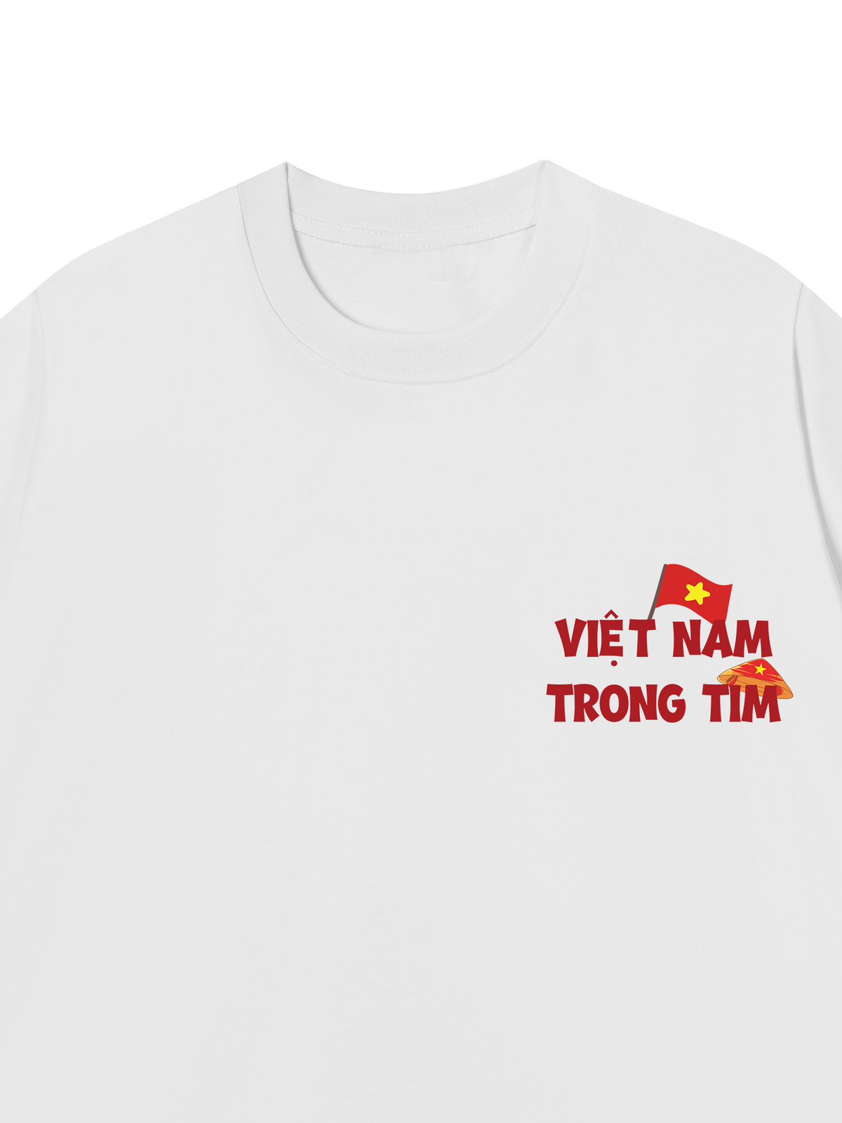 Áo Thun Relaxed Fit Yêu Nước Không Phải Là Trend