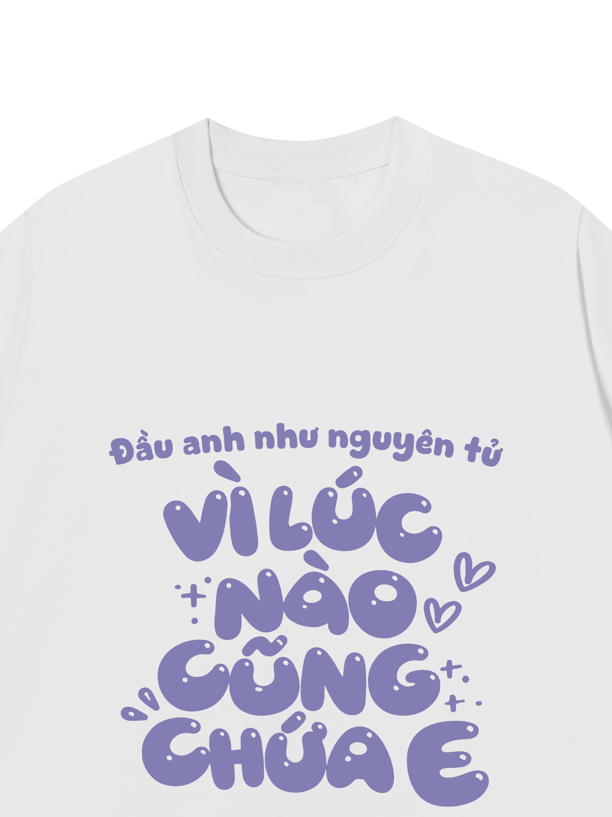 Áo Thun Relaxed Fit Đầu Anh Như Nguyên Tử