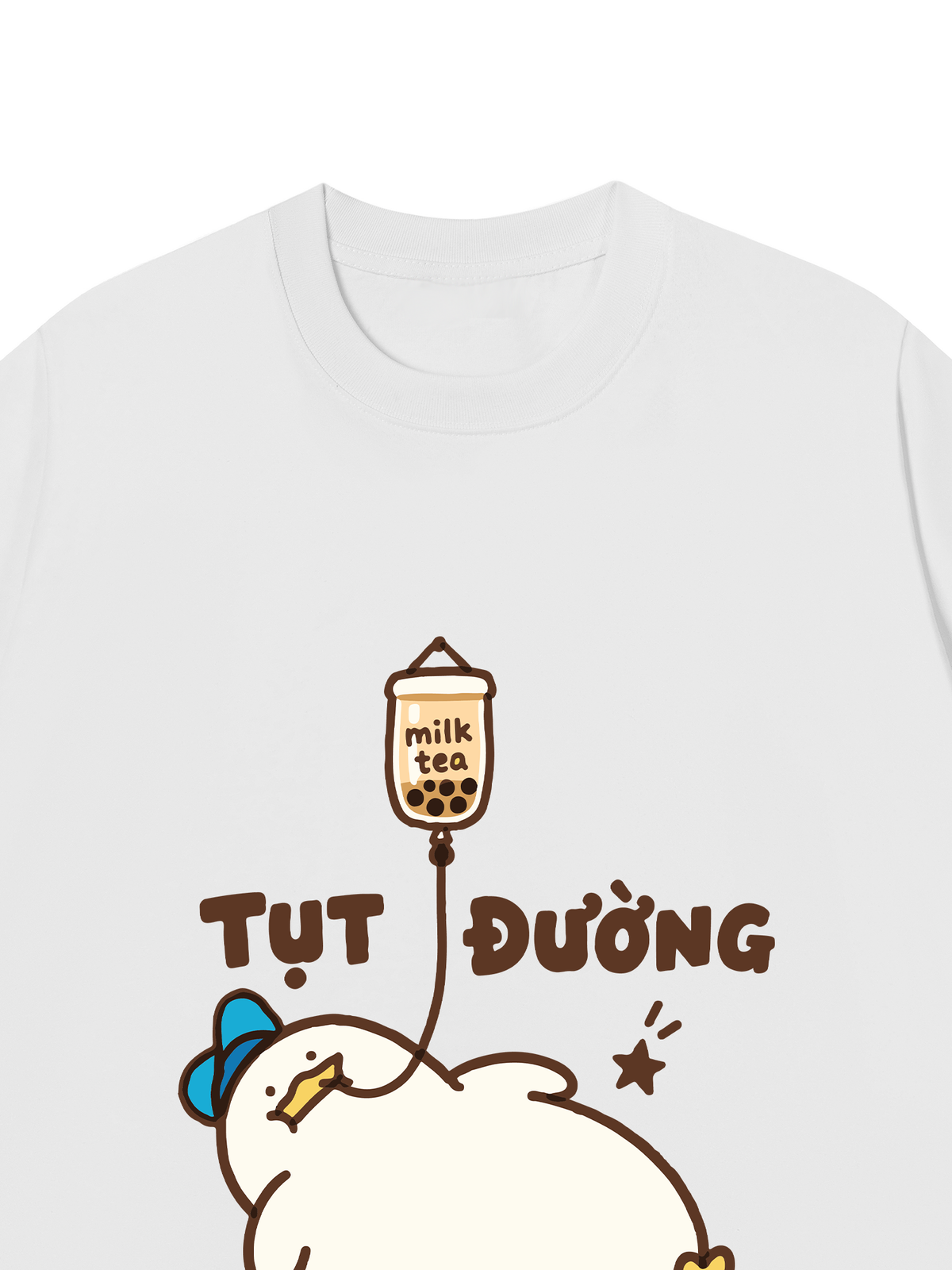 Áo Thun Relaxed Fit Tụt Đường