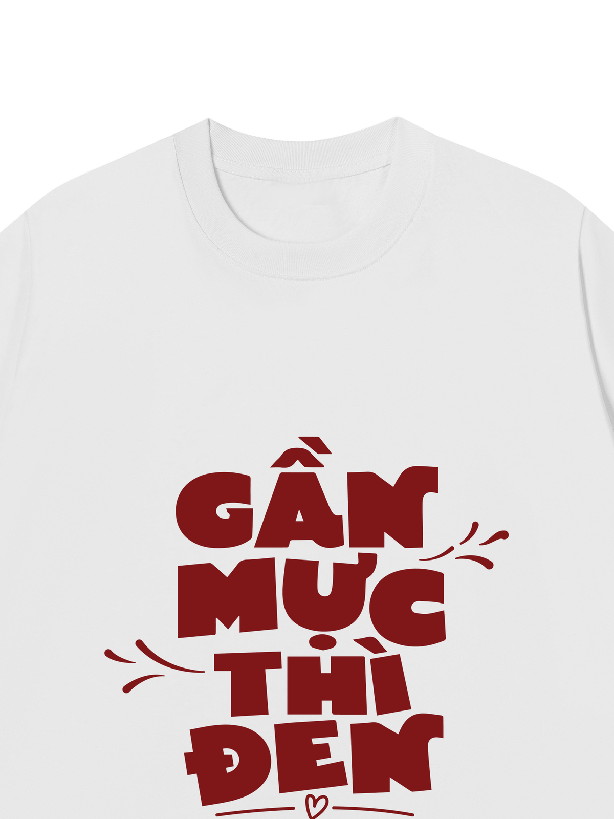 Áo Thun Relaxed Fit Gần Mực Thì Đen