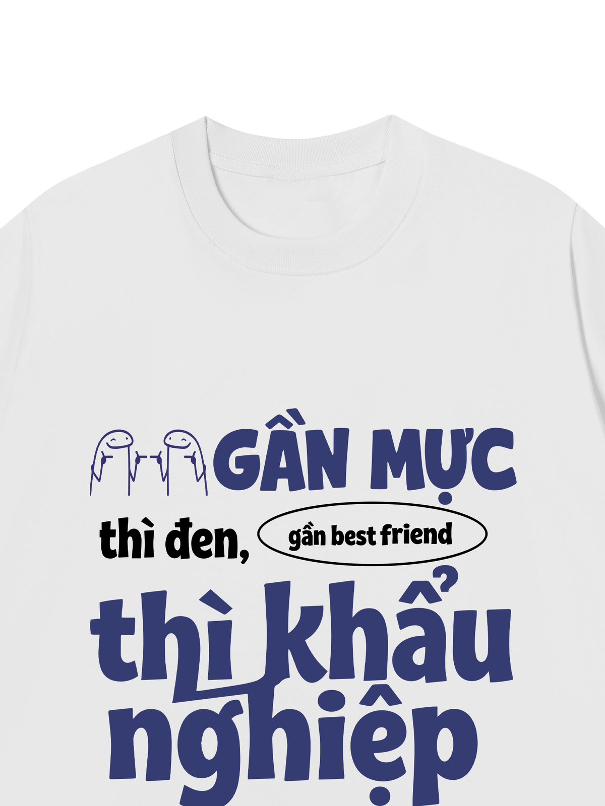 Áo Thun Relaxed Fit Gần Mực Thì Đen