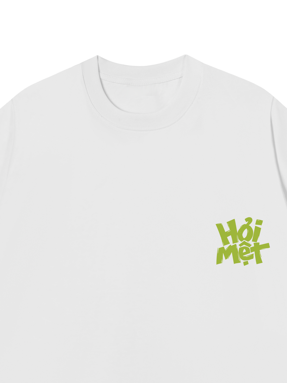 Áo Thun Relaxed Fit Vui Vẻ Không Quạu