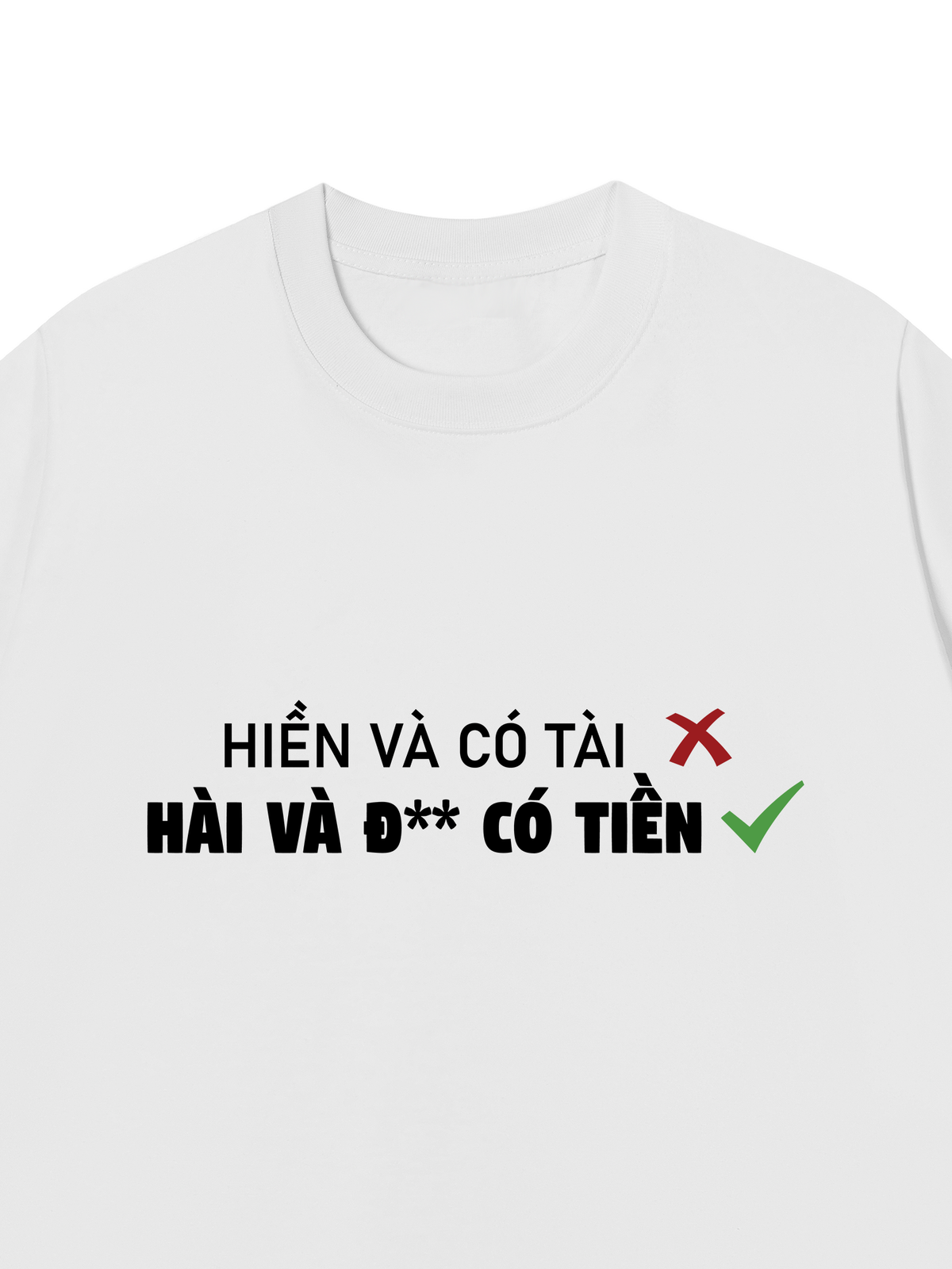 Áo Thun Relaxed Fit Hiền Và Có Tài