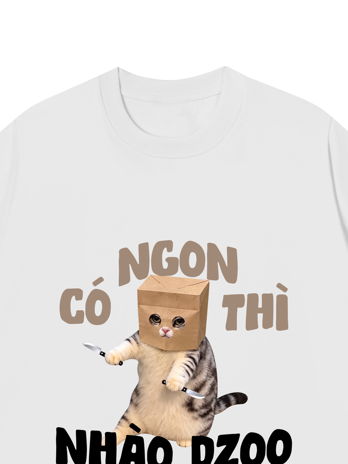 Áo Thun Relaxed Fit Có Ngon Thì Nhào Dzoo
