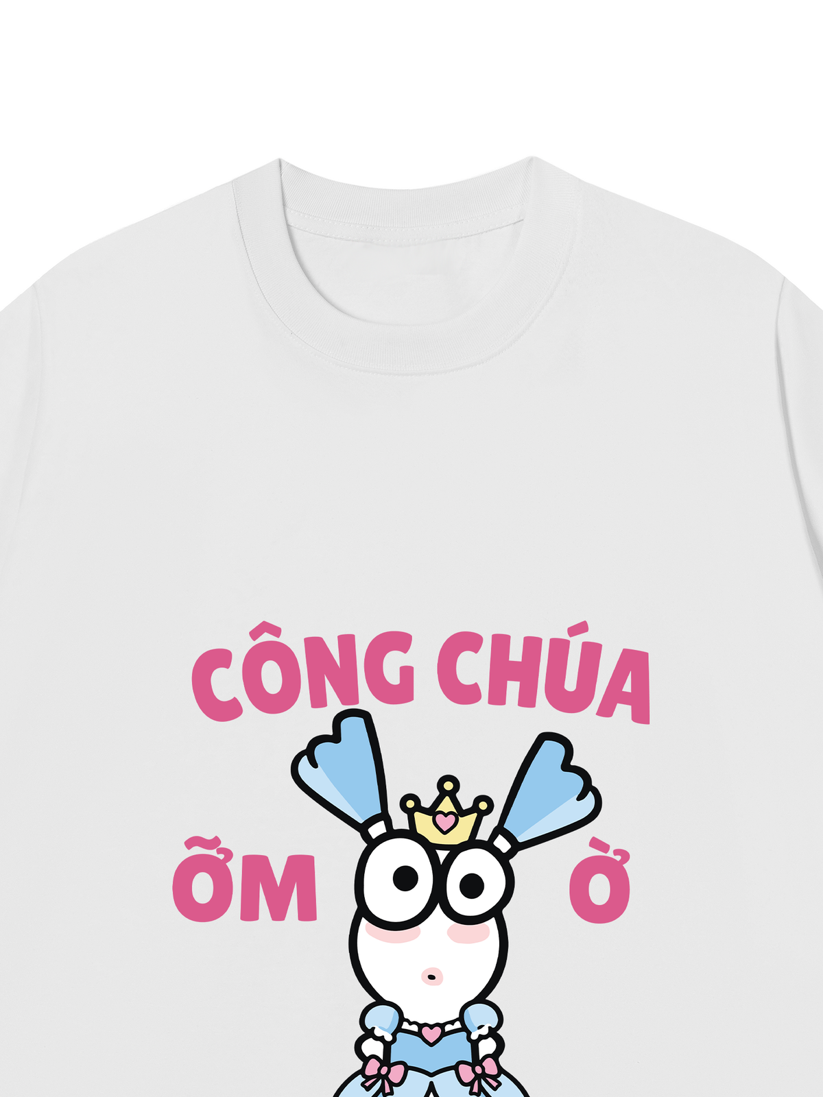Áo Thun Relaxed Fit Công Chúa Ỡm Ờ