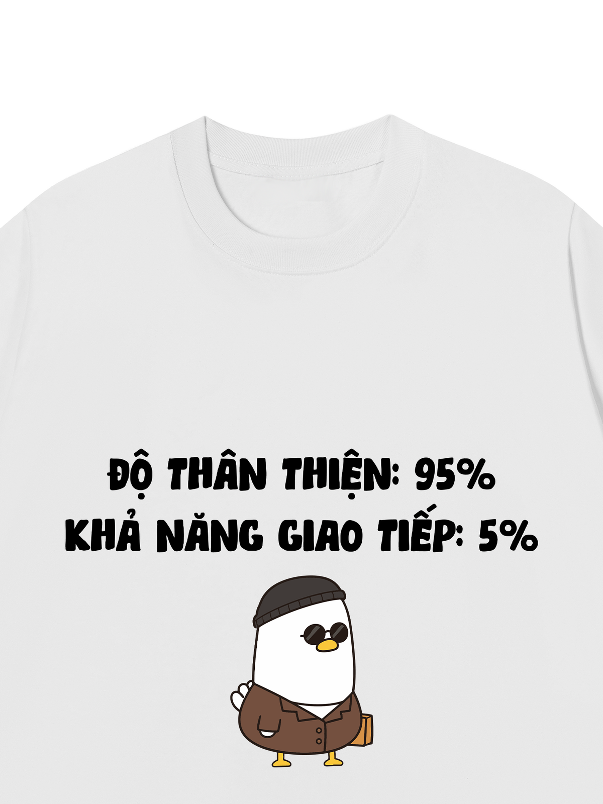Áo Thun Relaxed Fit Độ Thân Thiện 95%