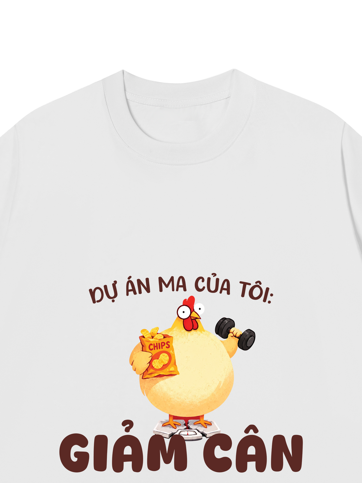 Áo Thun Relaxed Fit Dự Án Ma Của Tôi Giảm Cân