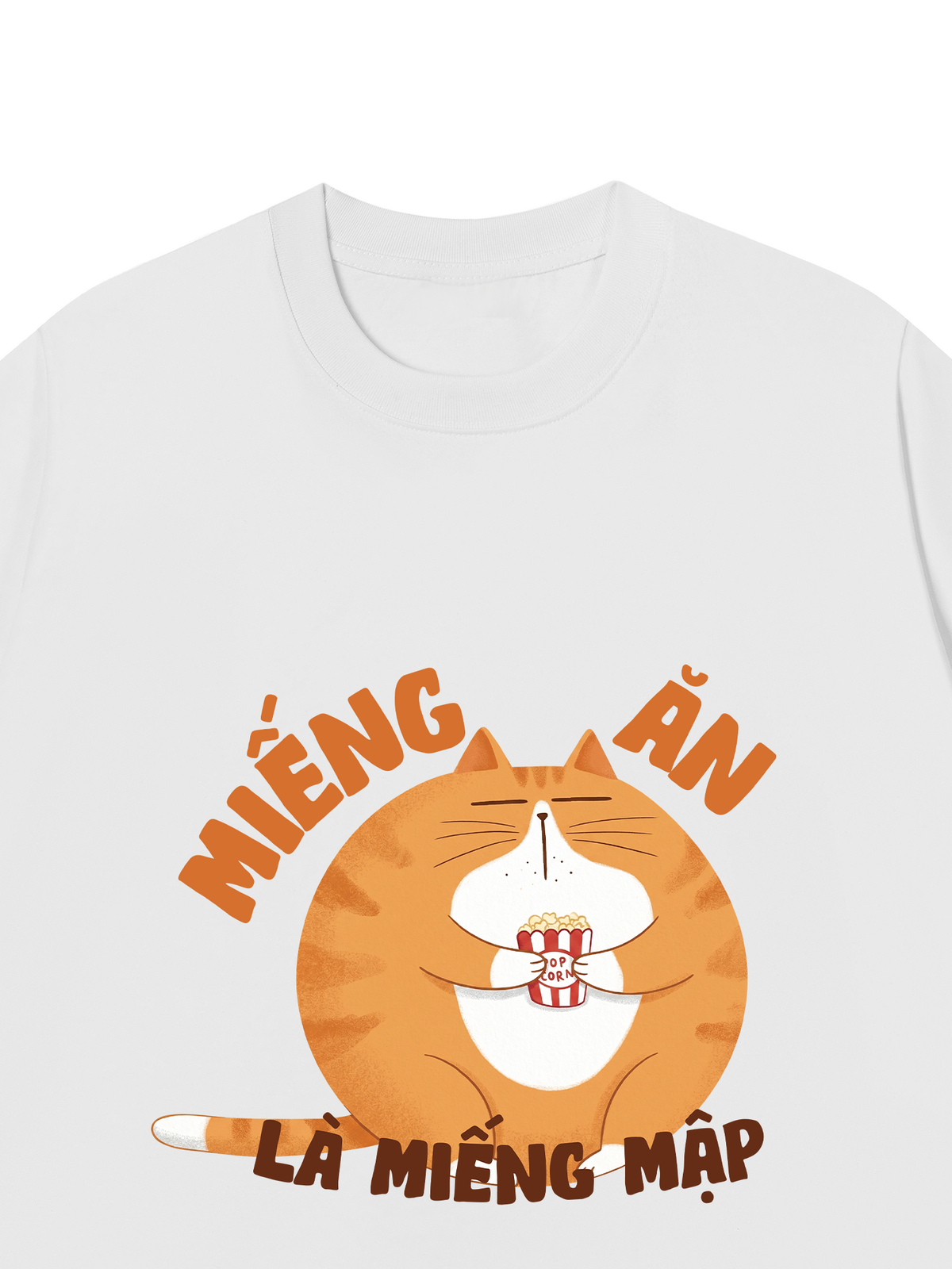 Áo Thun Relaxed Fit Miếng Ăn Là Miếng Mập