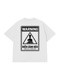 Áo Thun Relaxed Fit Biển Cảnh Béo