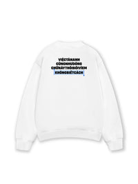 Áo Sweater Nỉ Hai Da Em Không Biết Cách