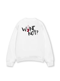 Áo Sweater Nỉ Hai Da Wine Not