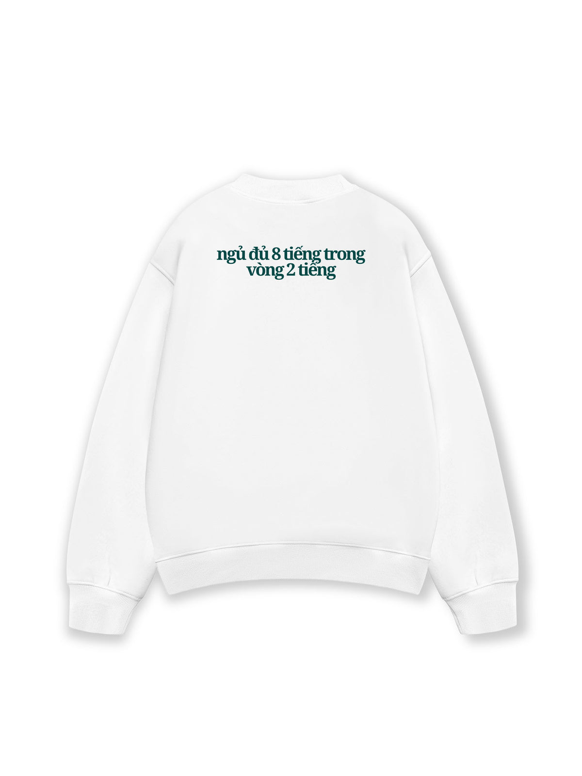 Áo Sweater Nỉ Hai Da Buồn Ngủ