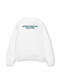 Áo Sweater Nỉ Hai Da Buồn Ngủ