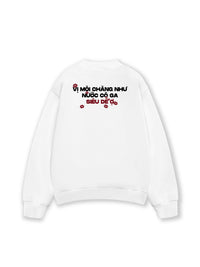 Áo Sweater Nỉ Hai Da Vị Môi Chàng