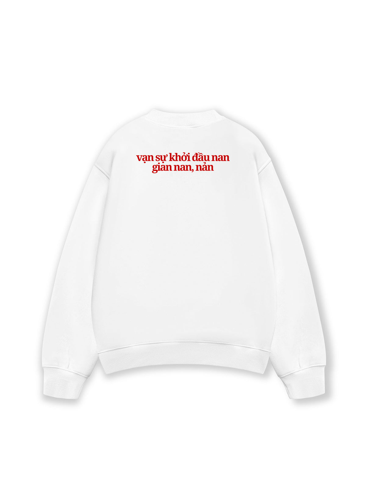 Áo Sweater Nỉ Hai Da Mệt