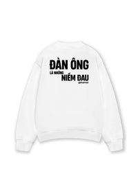 Áo Sweater Nỉ Hai Da Đàn Ông Là Những Niềm Đau