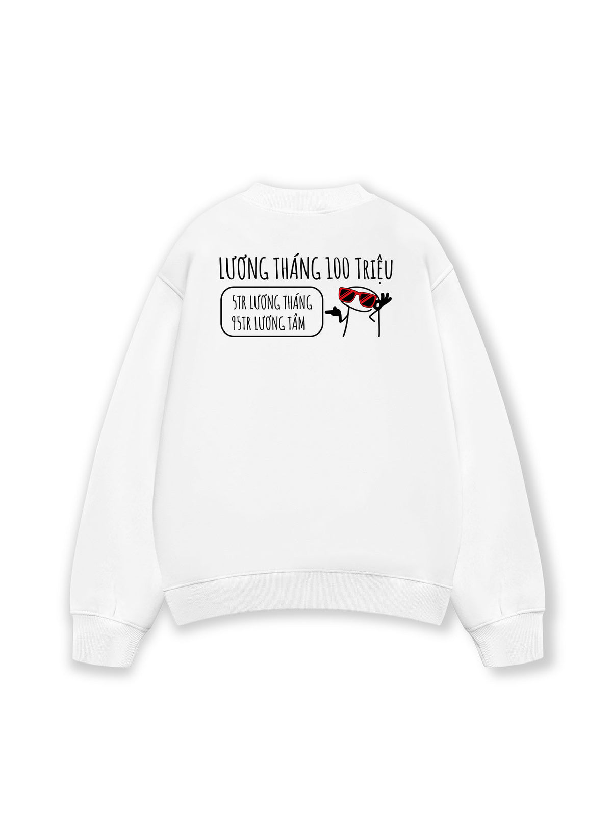 Áo Sweater Nỉ Hai Da Bán Mình Cho Tư Bản