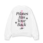 Áo Sweater Nỉ Hai Da Pilates Has Your Back