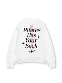 Áo Sweater Nỉ Hai Da Pilates Has Your Back