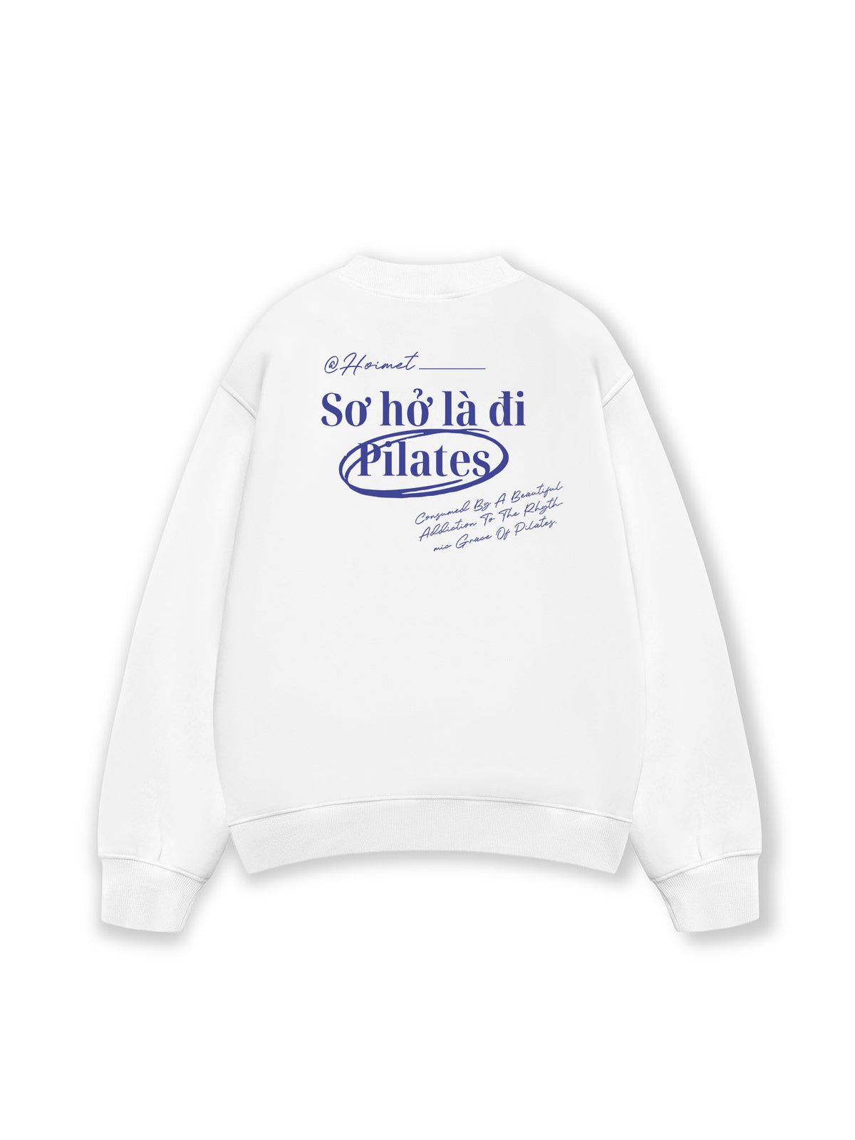 Áo Sweater Nỉ Hai Da Sở Hở La Đi Pilates