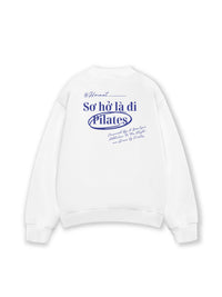 Áo Sweater Nỉ Hai Da Sở Hở La Đi Pilates