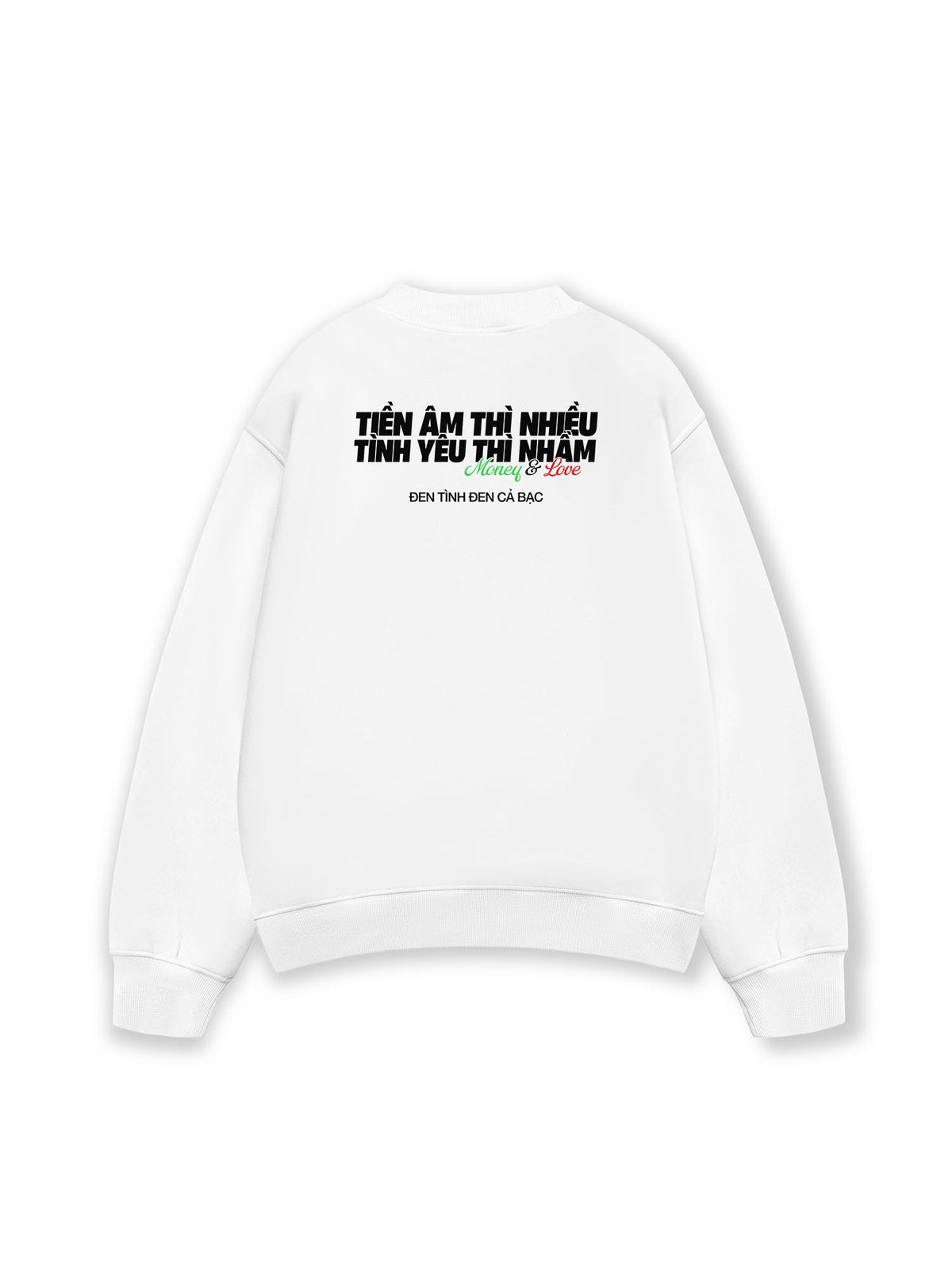 Áo Sweater Nỉ Hai Da Tiền Âm Và Tình Yêu