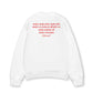 Áo Sweater Nỉ Hai Da  Nhậu Nữa