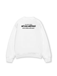 Áo Sweater Nỉ Hai Da Để Cho Mèo Ngủ