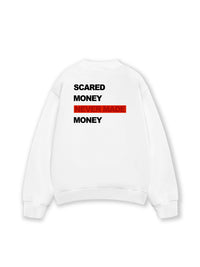 Áo Sweater Nỉ Hai Da Never Made Money