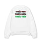 Áo Sweater Nỉ Hai Da Thiếu Tiền