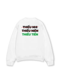 Áo Sweater Nỉ Hai Da Thiếu Tiền