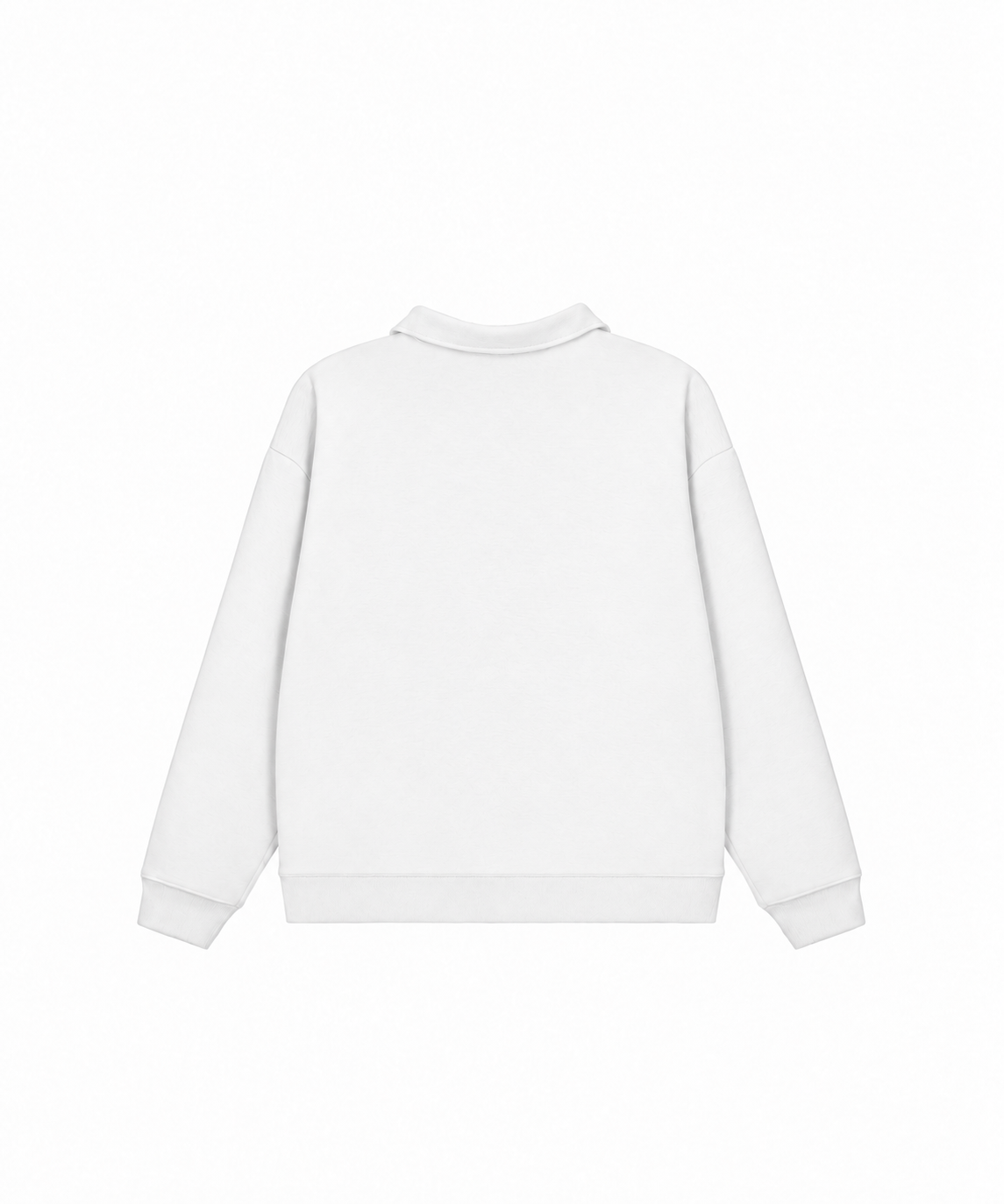 Áo Sweater Polo Nỉ Hai Da Hơi Mệt Basic